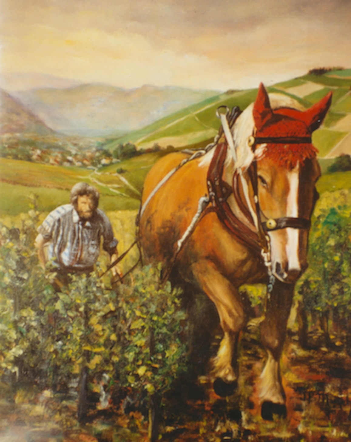 1999 Dans les vignes 61x50